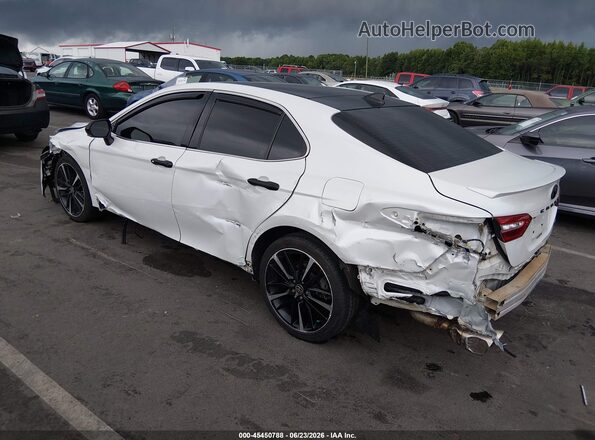 4T1KZ1AK4LU040885 2020 TOYOTA CAMRY White Rear left