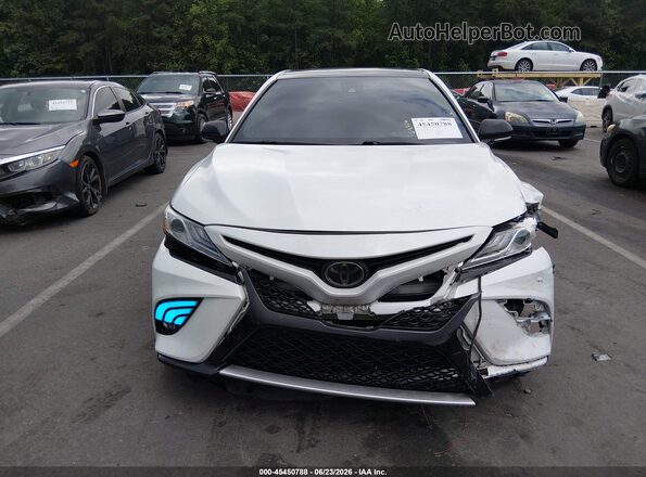 4T1KZ1AK4LU040885 2020 TOYOTA CAMRY White Rear interior view