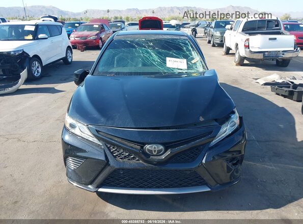 4T1KZ1AK7LU037785 2020 TOYOTA CAMRY Black Dashboard view