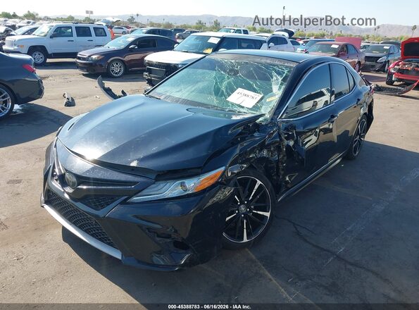 4T1KZ1AK7LU037785 2020 TOYOTA CAMRY Black Front left