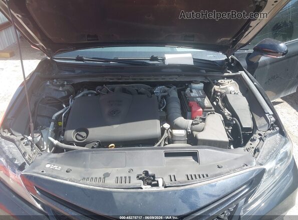 4T1KZ1AKXMU060155 2021 TOYOTA CAMRY Black Հետևի տեսք