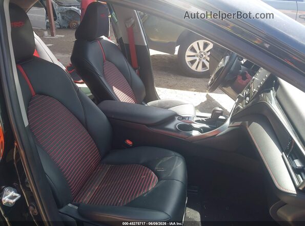 4T1KZ1AKXMU060155 2021 TOYOTA CAMRY Black Սալոնի դիմացի տեսք