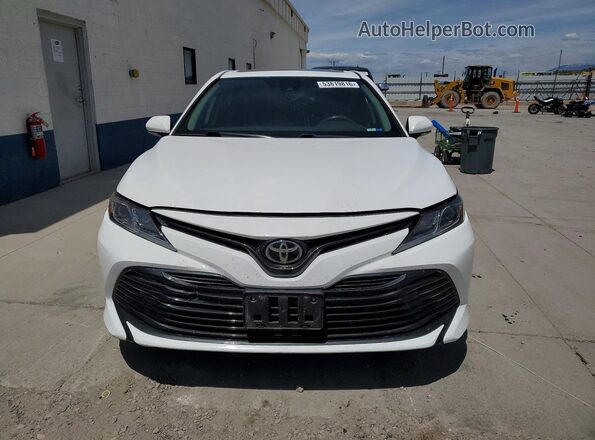 4T1L11AK3LU925087 2020 TOYOTA CAMRY White Դիմացի տեսք