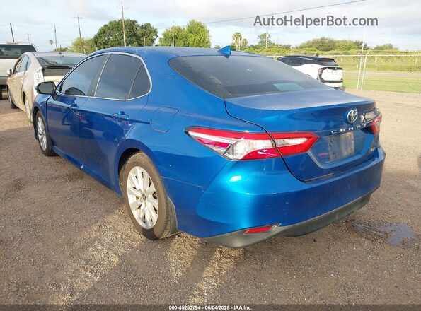 4T1L11AK9LU384143 2020 TOYOTA CAMRY Blue Հետևի ձախ