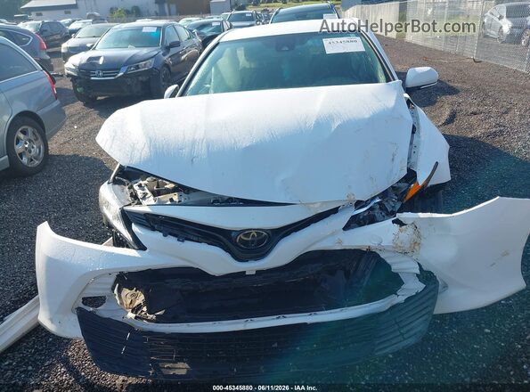 4T1L11BK3LU016135 2020 TOYOTA CAMRY Белый Вид спереди