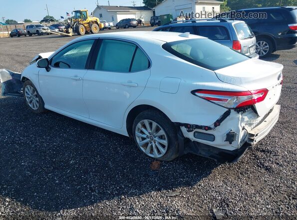 4T1L11BK3LU016135 2020 TOYOTA CAMRY Белый Задняя левая четверть