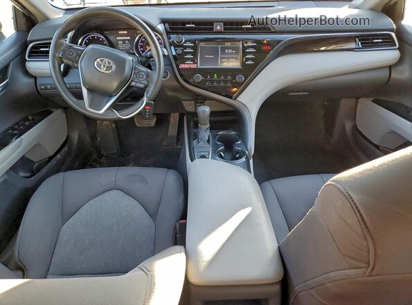 4T1L11BK9LU006306 2020 TOYOTA CAMRY White Вид панелі приладів