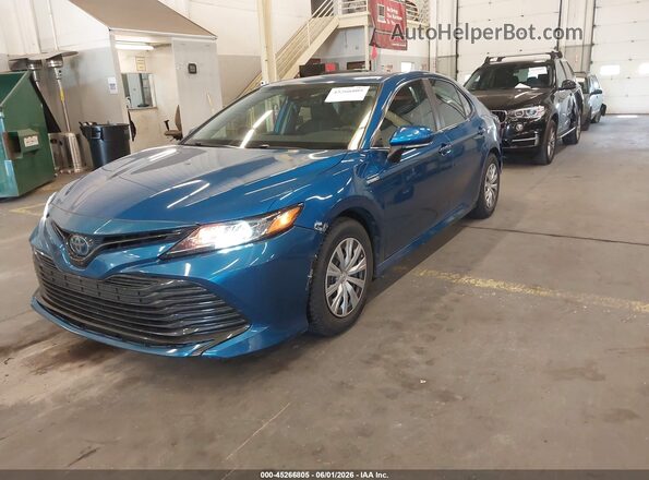 4T1L31AK0LU014984 2020 TOYOTA CAMRY Blue Vista tres cuartos delantera izquierda