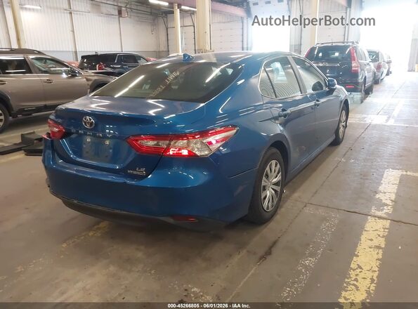 4T1L31AK0LU014984 2020 TOYOTA CAMRY Blue Trasero derecho