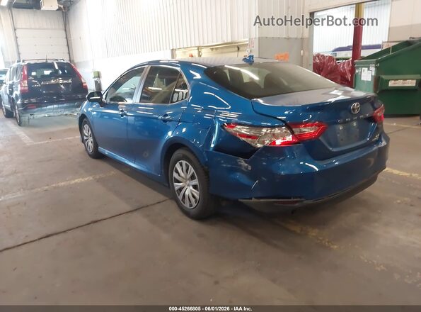 4T1L31AK0LU014984 2020 TOYOTA CAMRY Blue Trasero izquierdo