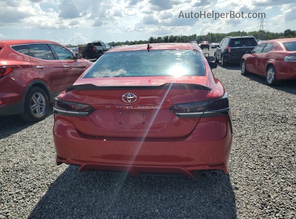 4T1M11AK0LU312669 2020 TOYOTA CAMRY Red Widok z tyłu