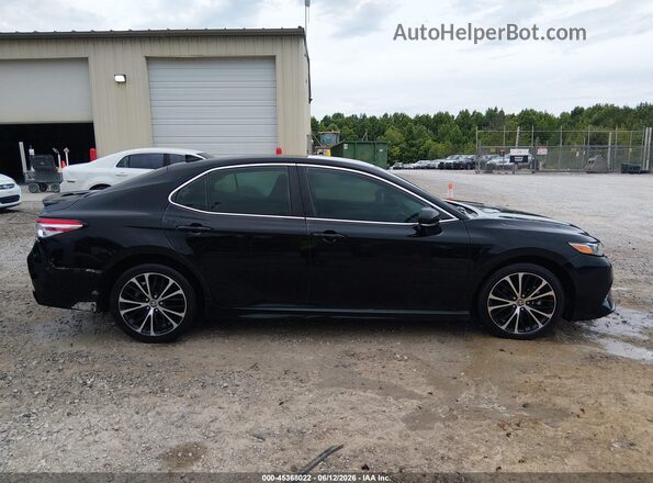 4T1M11AK1LU958982 2020 TOYOTA CAMRY Black Widok wnętrza z tyłu