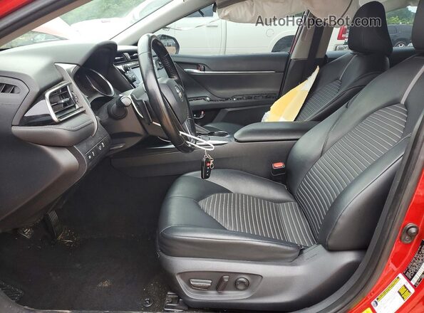 4T1M11AK3LU312276 2020 TOYOTA CAMRY Red Widok wnętrza z przodu
