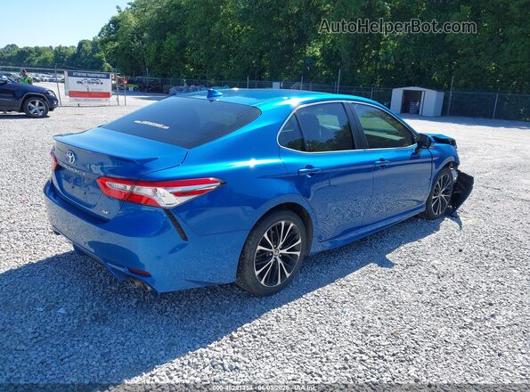 4T1M11AK3LU387611 2020 TOYOTA CAMRY Blue Задня права чверть