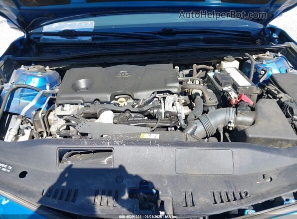4T1M11AK3LU387611 2020 TOYOTA CAMRY Blue Вид ззаду