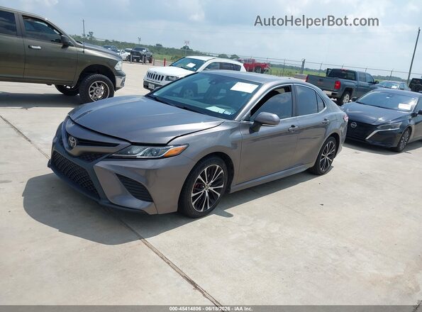 4T1M11AK3LU505687 2020 TOYOTA CAMRY Gray Передня ліва чверть
