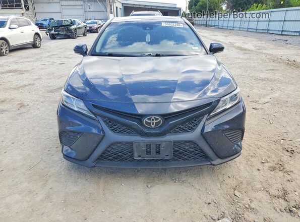 4T1M11AK3LU994530 2020 TOYOTA CAMRY Blue Front view
