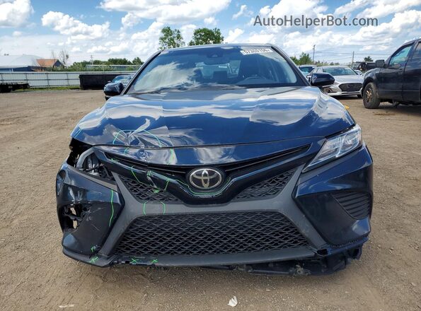 4T1M11AK4LU321195 2020 TOYOTA CAMRY Blue Vista frontal