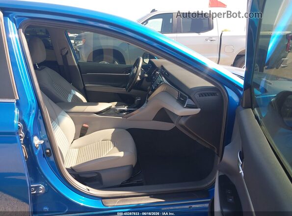 4T1M11AK6LU307167 2020 TOYOTA CAMRY Blue Սալոնի դիմացի տեսք