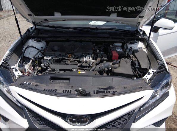 4T1M11AK7LU999326 2020 TOYOTA CAMRY White Вид ззаду