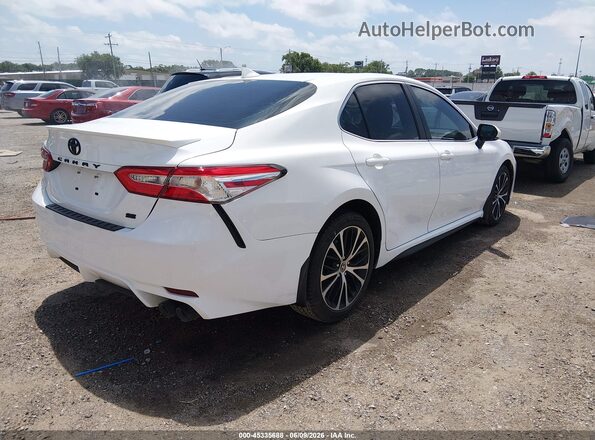 4T1M11AK7LU999326 2020 TOYOTA CAMRY White Задня права чверть