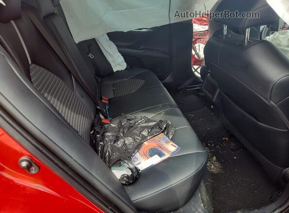 4T1M11AK8LU352952 2020 TOYOTA CAMRY Red Rear seats view