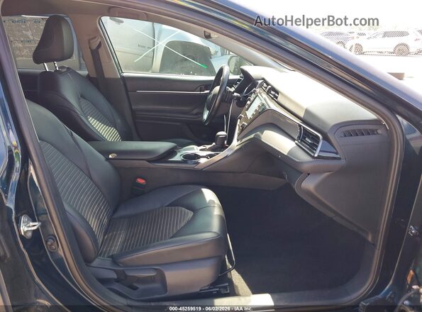 4T1M11AK8LU901064 2020 TOYOTA CAMRY Dark Blue Вид салону спереду