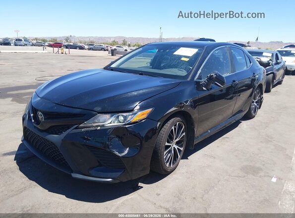 4T1M11BK3LU014258 2020 TOYOTA CAMRY Black Przód lewy
