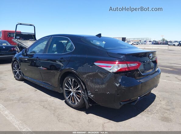 4T1M11BK3LU014258 2020 TOYOTA CAMRY Black Widok z przodu
