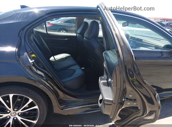 4T1M11BK3LU014258 2020 TOYOTA CAMRY Black Widok naklejki z numerem VIN