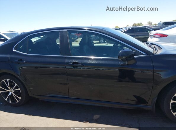 4T1M11BK3LU014258 2020 TOYOTA CAMRY Black Widok wnętrza z tyłu