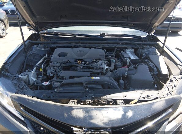 4T1M11BK3LU014258 2020 TOYOTA CAMRY Black Widok z tyłu