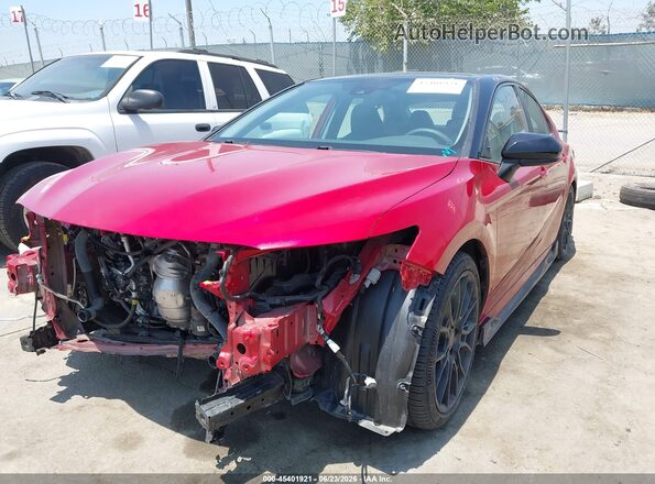 4T1NZ1AK8LU040966 2020 TOYOTA CAMRY Red Vista frontal