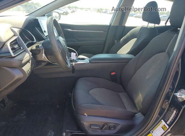 4T1R11AK0MU613112 2021 TOYOTA CAMRY Blue Widok wnętrza z przodu