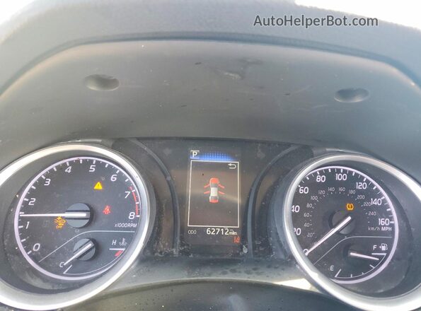4T1R11AK0MU613112 2021 TOYOTA CAMRY Blue Widok zestawu wskaźników