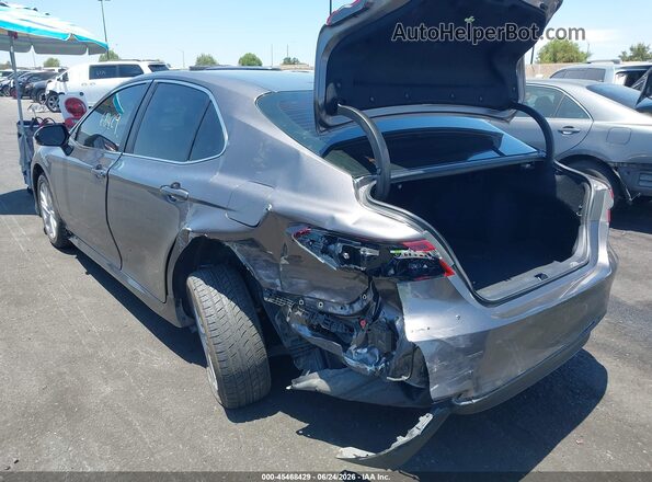 4T1R11AK6MU610439 2021 TOYOTA CAMRY Gray Trasero izquierdo