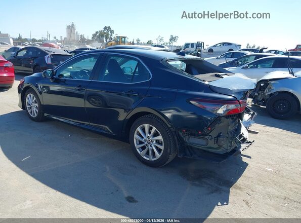 4T1R11BK3MU032962 2021 TOYOTA CAMRY Dark Blue Trasero izquierdo