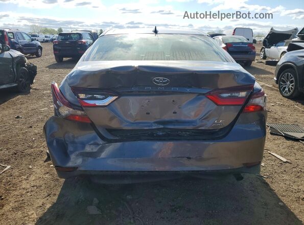 4T1R11BKXNU050277 2022 TOYOTA CAMRY Gray Հետևի տեսք