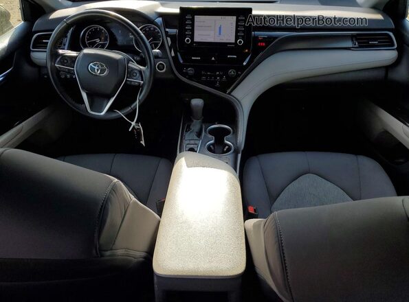 4T1R11BKXNU050277 2022 TOYOTA CAMRY Gray Առջևի վահանակի տեսք
