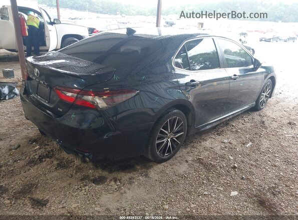 4T1S11AK8MU610511 2021 TOYOTA CAMRY Синий Задняя правая четверть