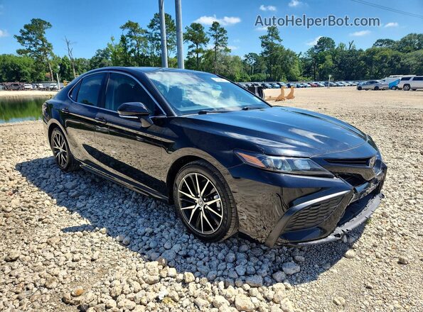 4T1T11AK7NU045299 2022 TOYOTA CAMRY Black 