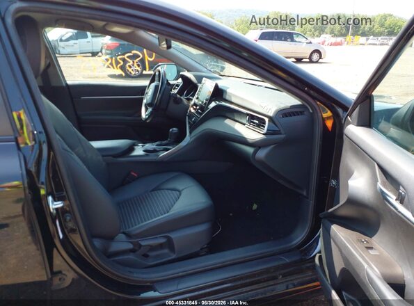 4T1T11BK5PU083731 2023 TOYOTA CAMRY Черный Вид салона спереди