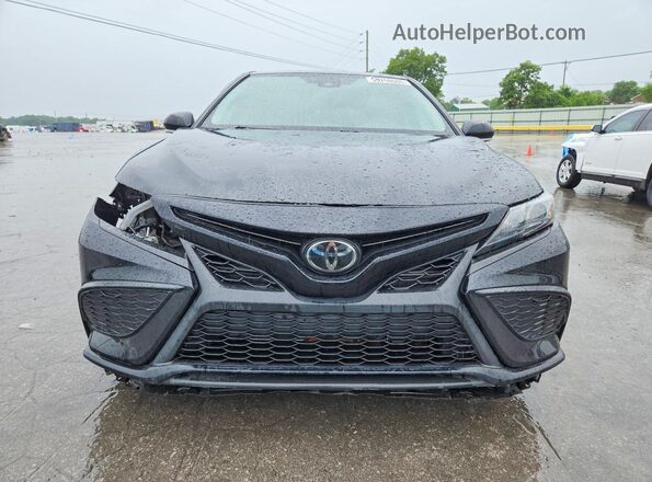 4T1T11BK9PU083098 2023 TOYOTA CAMRY Black Դիմացի տեսք