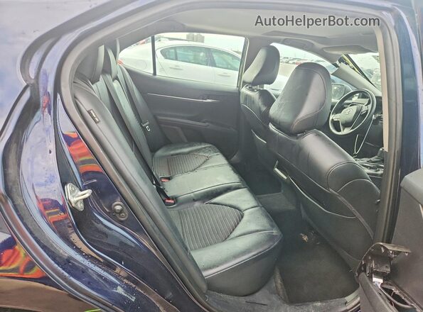4T1T11BKXNU066470 2022 TOYOTA CAMRY Синий Вид задних сидений