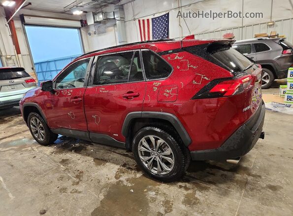 4T3B6RFV1NU066879 2022 TOYOTA RAV4 Red 