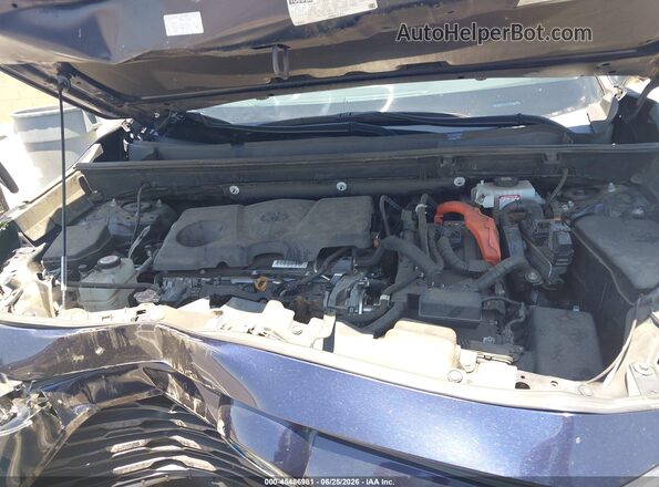 4T3B6RFV2MU018192 2021 TOYOTA RAV4 HYBRID Blue Հետևի տեսք