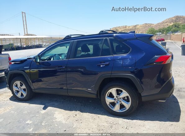 4T3B6RFV2MU018192 2021 TOYOTA RAV4 HYBRID Blue Սալոնի 360 աստիճան տեսք