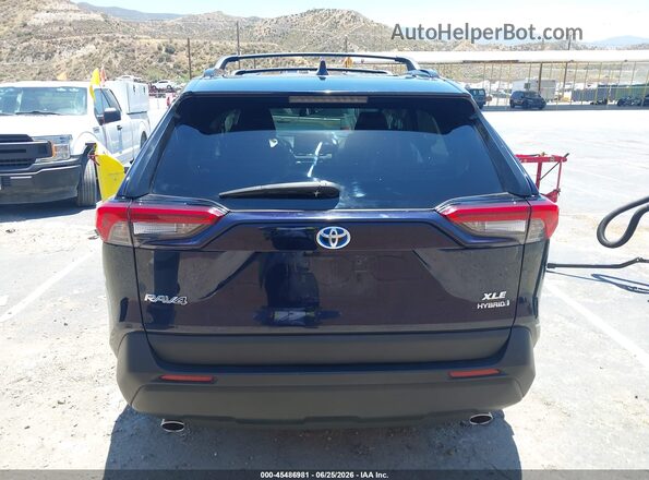 4T3B6RFV2MU018192 2021 TOYOTA RAV4 HYBRID Blue 