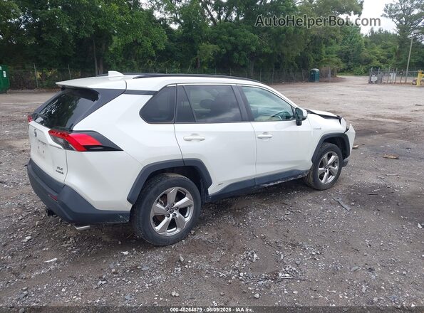 4T3B6RFV2MU044615 2021 TOYOTA RAV4 HYBRID White Trasero derecho