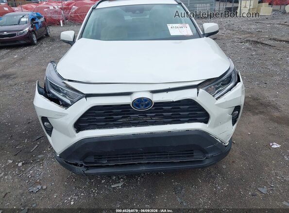4T3B6RFV2MU044615 2021 TOYOTA RAV4 HYBRID White Vista frontal